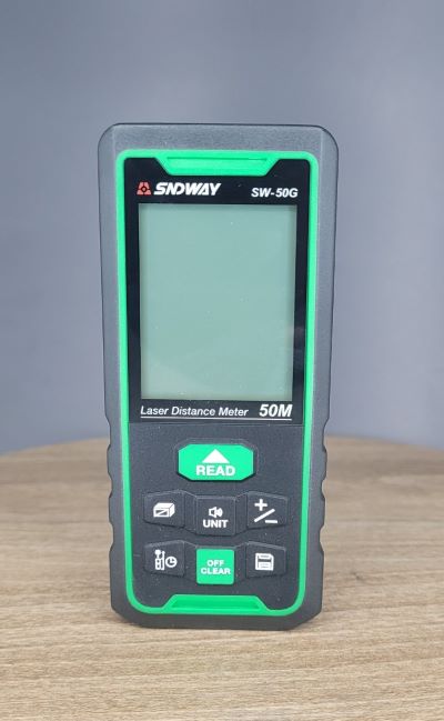 Thước đo khoảng cách laser tia xanh SNDWAY SW-50G