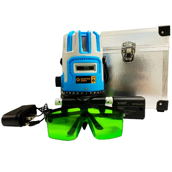 Máy Cân Bằng Laser Geotes Class A – Tia Sáng mạnh,Thi Công Chuẩn