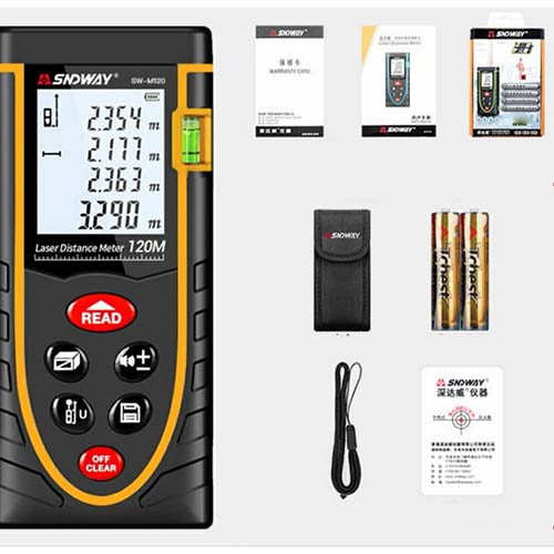 Máy Đo Khoảng Cách Laser 120M SNDWAY SW-M120